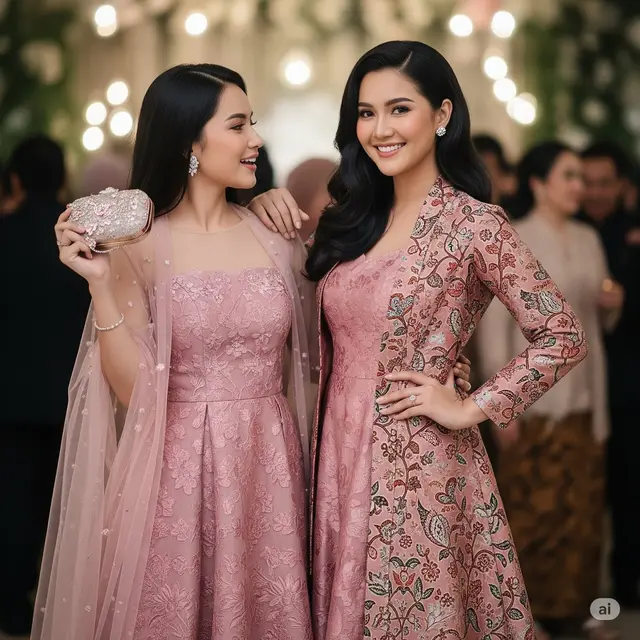 10 Rekomendasi Long Dress Brokat Pastel Siluet A-Line Elegan Terbaru 2025, Bikin Langsing & Curi Perhatian - Hot berita69.org