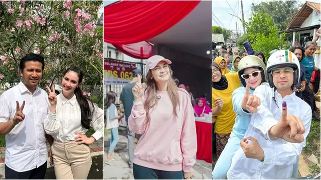 12 Potret Artis Nyoblos Pilkada 2024, Raffi Ahmad hingga Rano Karno Pamer Tinta Ungu - Hot berita69.org