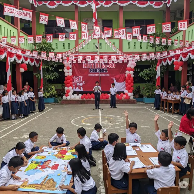 15 Ide Lomba 17 Agustus Anak SD yang Edukatif & Seru, Meriahkan HUT RI ke-80 - Hot berita69.org