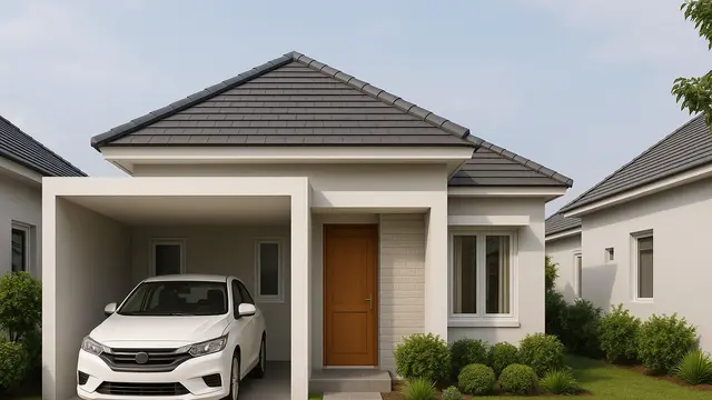 15 Model Rumah Dengan Garasi Mobil di Perumahan, Minimalis Dan Enak Dilihat - Hot berita69.org