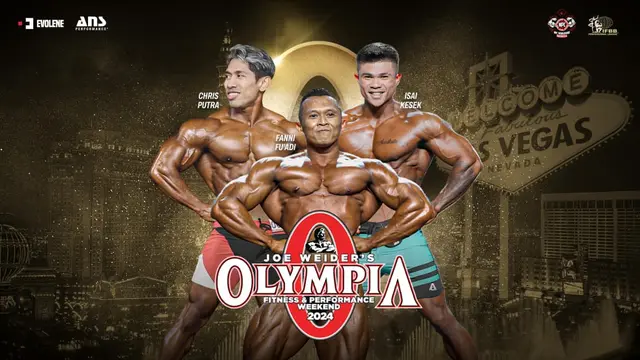 3 Atlet Indonesia Tembus Kejuaraan Dunia Binaraga Olympia 2024, Siap Tanding di Las Vegas - Bola berita69.org