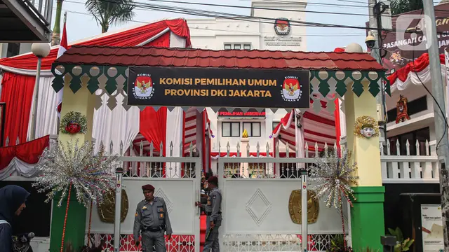 3 Pasang Calon Pilgub Jakarta Akan Ambil Nomor Urut di Kantor KPU Malam Ini - Pemilu berita69.org