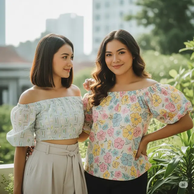 5 Model Batik Pastel Lengan Sabrina Elegan, Gaya Terbaru 2025 Paduan Tradisi dan Modernitas - Hot berita69.org
