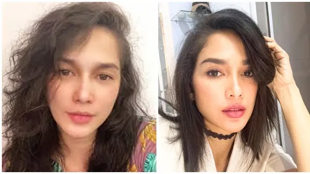 6 Artis Dikenal dengan Rambut Ikal ketika Tampil Berambut Lurus, Bikin Pangling - Hot berita69.org