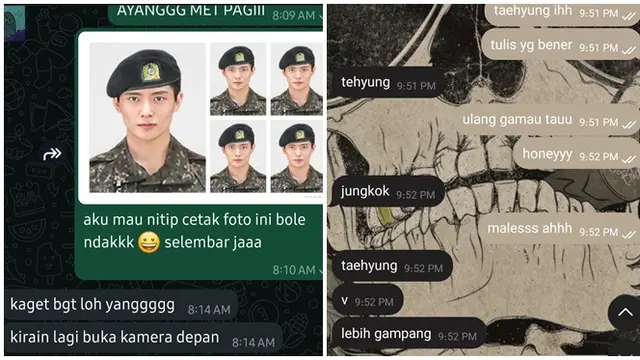 6 Chat ke Pacar Bahas Cowok K-Pop Ini Kocak, Bikin Senyum-Senyum - Hot berita69.org