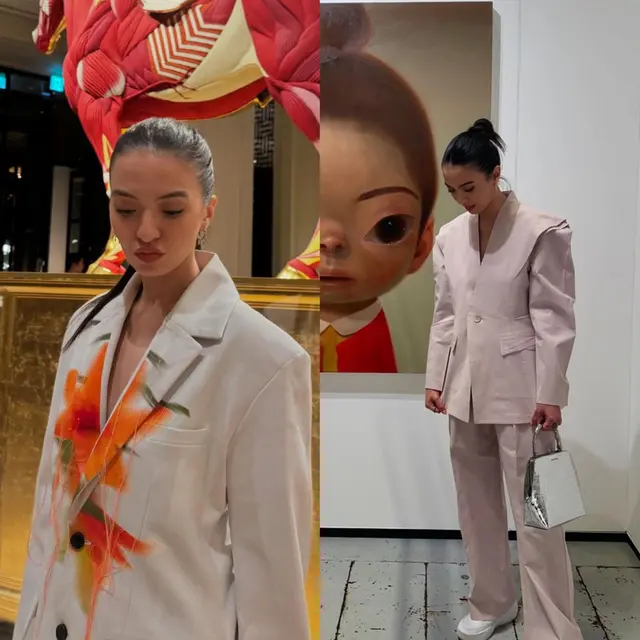 6 Ide Outfit Menawan ala Raline Shah untuk Mengunjungi Art Gallery - Hot berita69.org