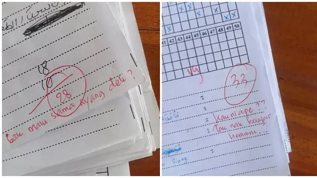 6 Komentar Kocak Guru Gen Z pada Lembar Jawab Murid Dapat Nilai di Bawah 50 - Hot berita69.org