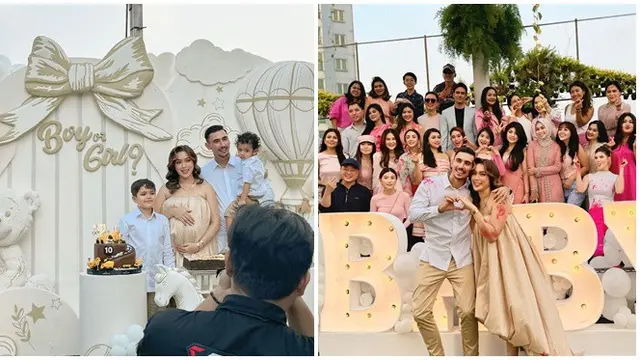 6 Momen Gender Reveal Buah Hati Ketiga Jessica Iskandar, Hamil Anak Perempuan - Hot berita69.org