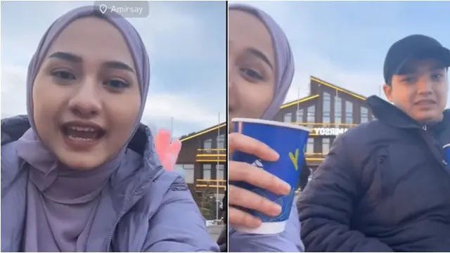 6 Momen Nadzira Shafa Bertemu Tour Guide Mirip AmeerÂ Azzikra di Uzbekistan - Hot berita69.org