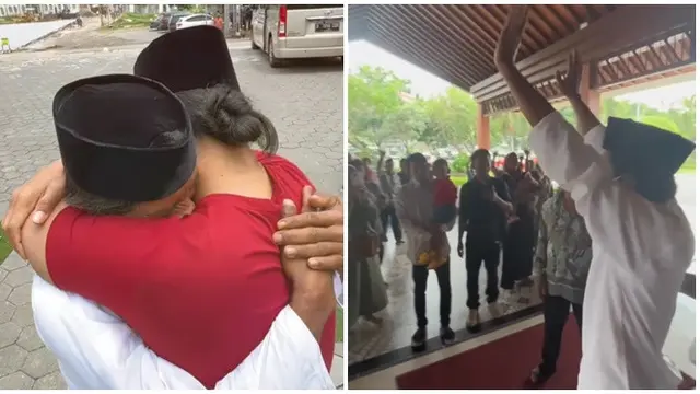 6 Momen Sunhaji Penjual Es Teh Berangkat Umroh, Pamitan dengan Miftah Maulana - Hot berita69.org