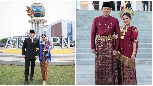 6 Potret Annisa Pohan Pakai Kebaya ketika Dampingi AHY, Aura Makin Terpancar - Hot berita69.org