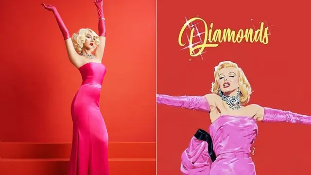 6 Potret Anya Geraldine Bergaya Ala Marilyn Monroe, Totalitas Banget - Hot berita69.org