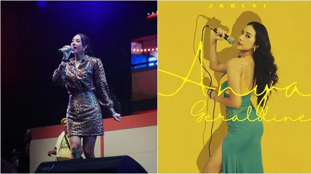 6 Potret Anya Geraldine Remake Lagu Jablai Milik Titi Kamal, Coba Genre Dangdut - Hot berita69.org