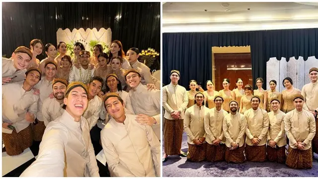 6 Potret Bridesmaid dan Groomsmen Thariq Halilintar â Aaliyah Massaid, Turut Bahagia - Hot berita69.org