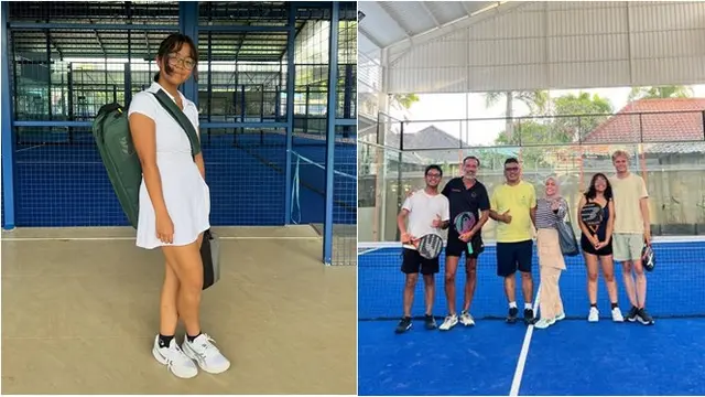 6 Potret Cinta Kuya Ajak Pacar Bule Main Tenis Bareng Keluarga, Kebugaran Bareng - Hot berita69.org