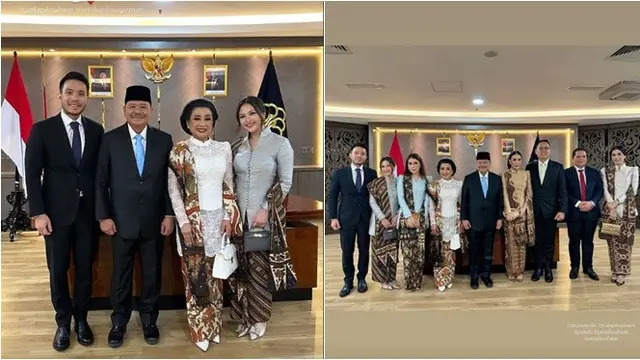 6 Potret Jessica Mila di PelantikanÂ Ayah Mertua, Otto Hasibuan Resmi Jadi Wamen - Hot berita69.org