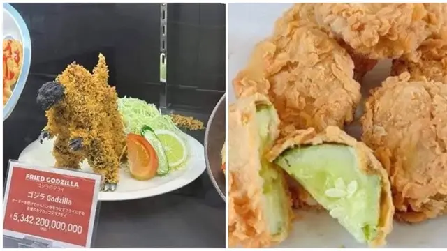 6 Potret Makanan Berbalut Tepung Krispi Ini Nyeleneh, Sajiannya Bikin Tepuk Jidat - Hot berita69.org