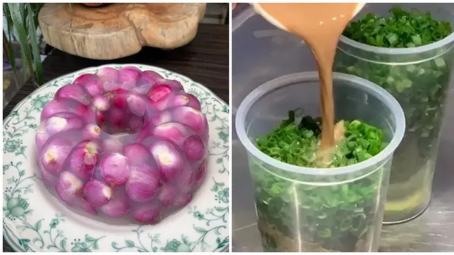 6 Potret Makanan Olahan Bawang Ini Nyeleneh Banget, Bikin Ragu Disantap - Hot berita69.org