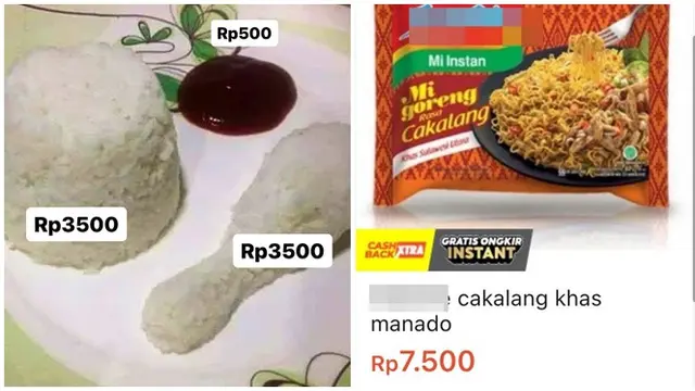 6 Potret Makanan Seharga Rp 7.500 Versi Netizen Ini Bikin Tepuk Jidat - Hot berita69.org