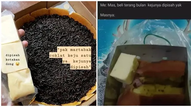 6 Potret Martabak dengan Topping Terpisah Ini Nyeleneh, Bingung Cara Makannya - Hot berita69.org