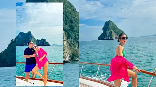 6 Potret Nia Ramadhani dan Keluarga Liburan Naik Kapal Ini Disorot - Hot berita69.org