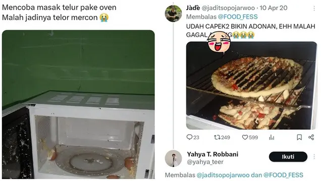 6 Potret Penampakan Makanan Gagal di Dalam Oven Ini Bikin Elus Dada - Hot berita69.org