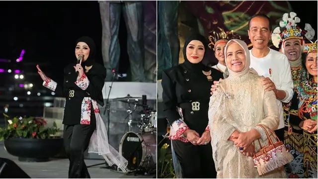 6 Potret Reza Artamevia Ramaikan AcaraÂ diÂ IKN, Bareng Ibu Negeri dan OASE KIM - Hot berita69.org
