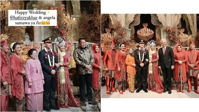 6 Potret Tamu di Resepsi Nikah Putri Andika Perkasa, Megawati hingga Ganjar Pranowo - Hot berita69.org