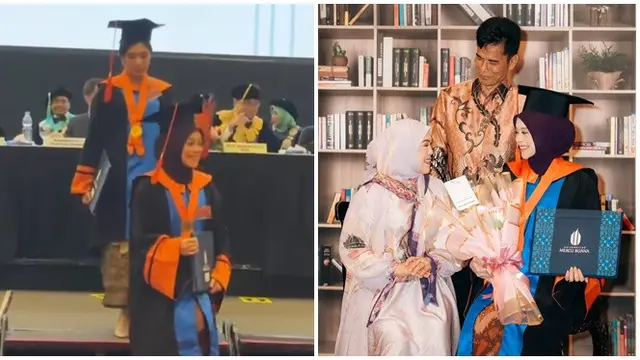 6 Potret Wisuda S1 Lesti Kejora ketika Hamil Besar, Rizky Billar Tak Bisa Dampingi - Hot berita69.org
