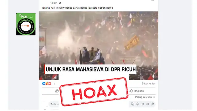 6 Tips Menghindari Hoaks Seputar Demonstrasi agar Tak Terprovokasi - Cek Fakta berita69.org