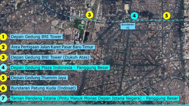 7 Lokasi Panggung Pesta Rakyat Pelantikan Prabowo-Gibran, Dimeriahkan Artis Papan Atas - News berita69.org