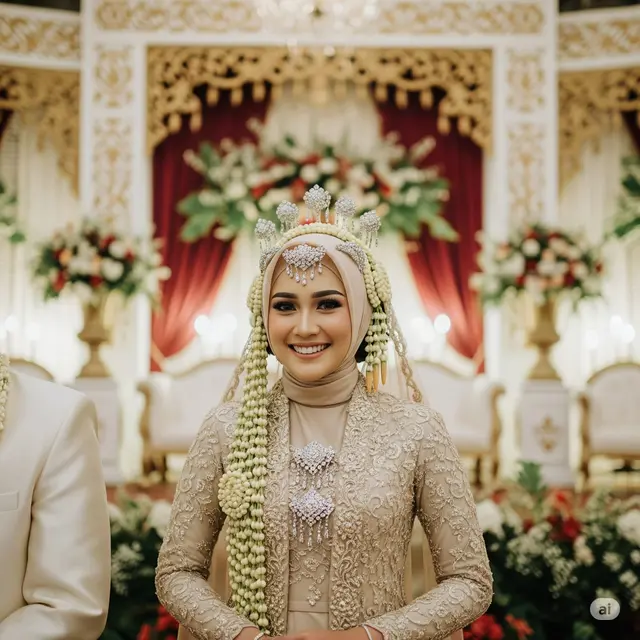 7 Model Baju Gamis Brokat untuk Akad Nikah 2025, Padukan Keanggunan dan Kemewahan di Momen Sakral - Hot berita69.org