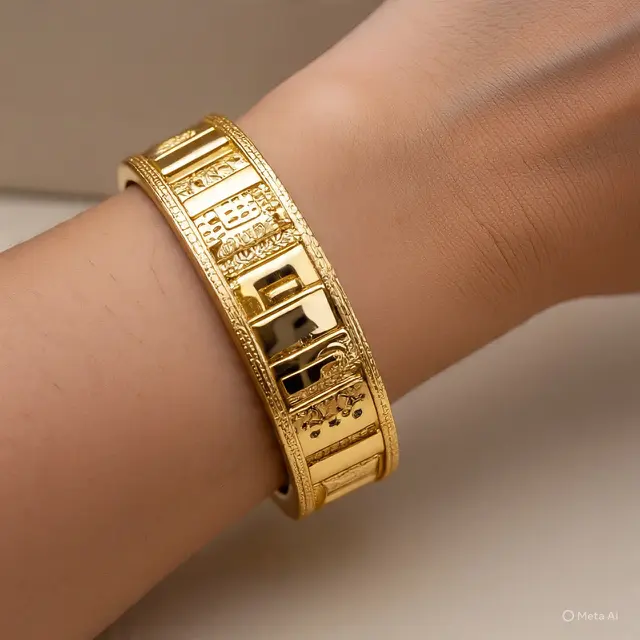 7 Model Gelang Orang Tua yang Elegan, Sentuhan Emas Klasik hingga Titanium Modern - Hot berita69.org