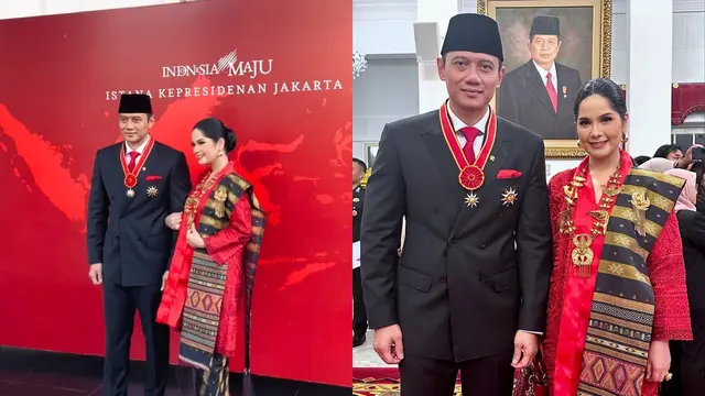 7 Potret Annisa Pohan Pakai Ulos Tinggalan Ibu Ani Yudhoyono, Dampingi AHY - Hot berita69.org