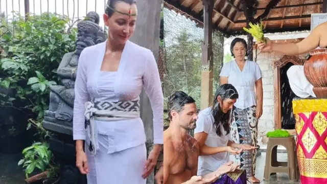 7 Potret Karina Suwandi Ikut Ritual Otonan di Bali, Awet Muda Usia 50 Tahun - Hot berita69.org