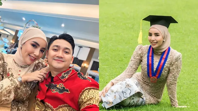 7 Potret Nurul Kamaria Lulus Kuliah di NTB, Angga Wijaya Ikut Bangga - Hot berita69.org