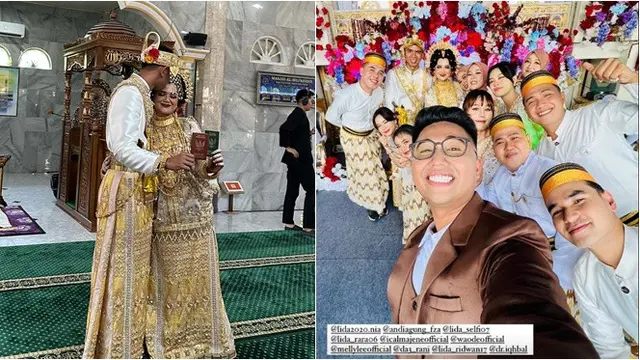 7 Potret Pedangdut di Pernikahan Nia LIDA, Lady Rara dan Melly Lee Jadi Bridesmaid - Hot berita69.org