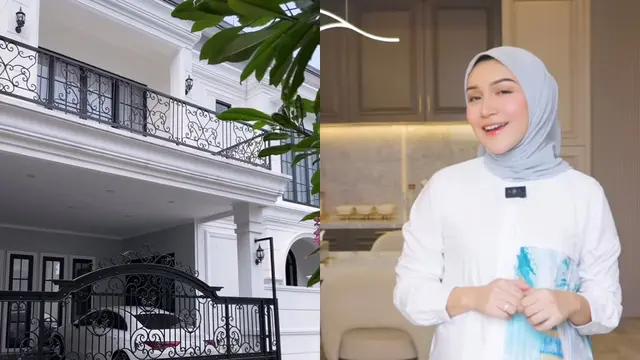 7 Potret Rumah Mewah Baru Melody Prima, Kolam Renang Jadi Spot Favorit - Hot berita69.org