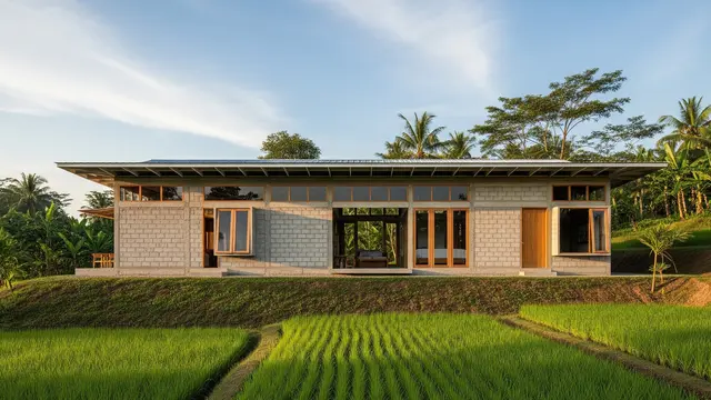 8 Desain Rumah Minimalis dari Batako dan Baja Ringan yang Kokoh & Murah di 2025 - Hot berita69.org