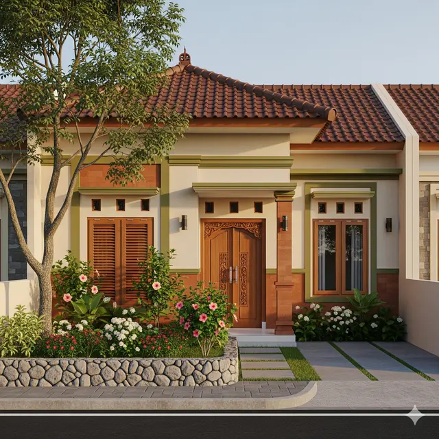 8 Desain Rumah Sederhana 3 Kamar di Kampung 6x12 Meter yang Fungsional - Hot berita69.org