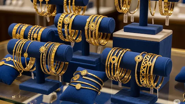 8 Gelang Emas London Motif Matahari Glamor, Perhiasan Glamor yang Cocok untuk Investasi - Hot berita69.org