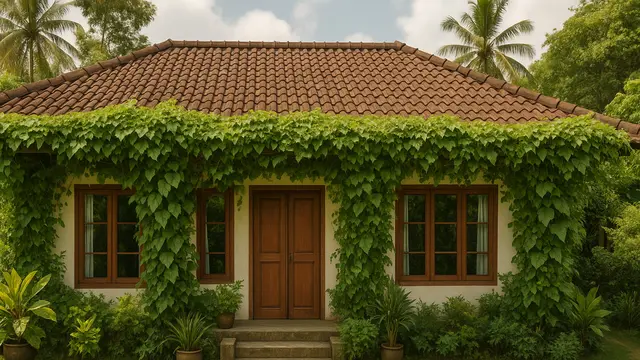 8 Inspirasi Rumah dengan Tanaman Merambat, Bikin Teduh dan Betah - Hot berita69.org