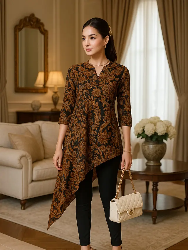 8 Model Baju Batik yang Cocok untuk Pesta Pernikahan Lengkap dengan Padu Padan Bawahannya - Hot berita69.org