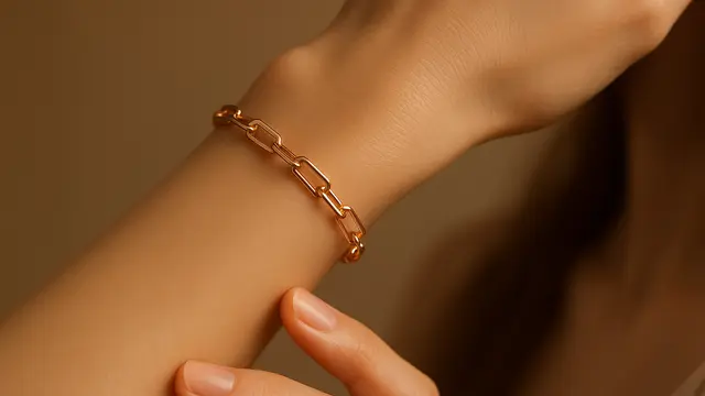 8 Model Gelang Emas Paperclip Chain (Rantai Tipis) 5 Gram 18 Karat, Pilihan untuk Tampil Minimalis - Hot berita69.org