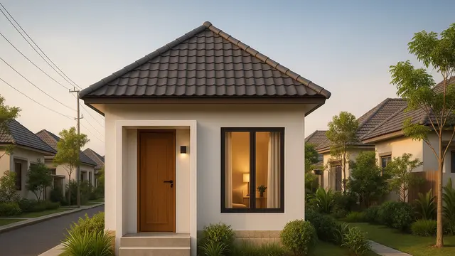 8 Model Rumah Sederhana Tapi Elegan 6x6 Meter, Ideal untuk Pasangan Baru Menikah - Hot berita69.org