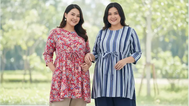 8 Model Tunik untuk Orang Gemuk agar Terlihat Langsing dan Percaya Diri di 2025 - Hot berita69.org