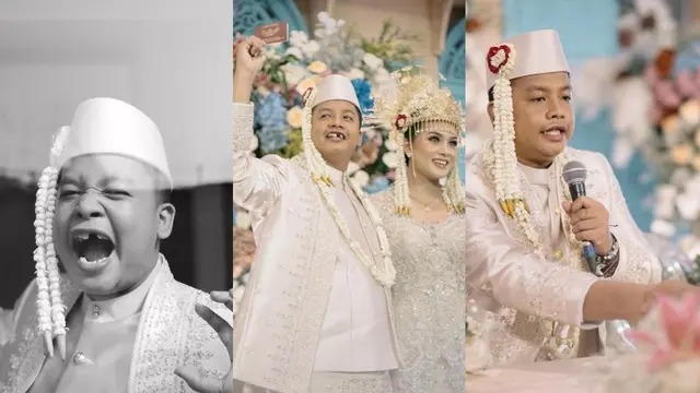 8 Potret Pernikahan Dustin Tiffani dan Ditha Rizky Amalia, Bernuansa Adat Betawi - Hot berita69.org