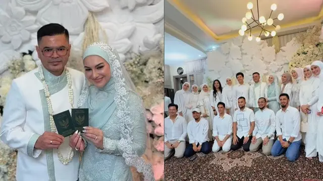 8 Potret Pernikahan Irish Bella dan Haldy Sabri, Khidmat Dihadiri Tamu Artis - Hot berita69.org