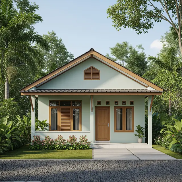 9 Desain Rumah Sederhana Pinggir Jalan, Padukan Estetika dan Kenyamanan - Hot berita69.org