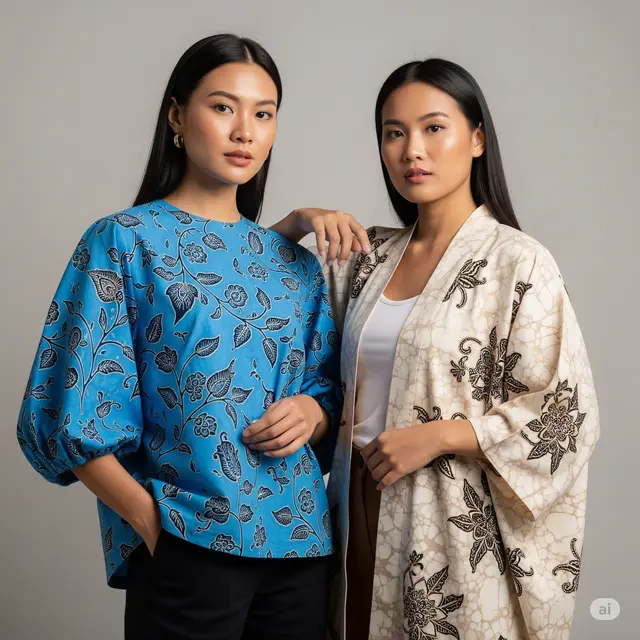 9  Model Atasan Batik Wanita Trendy 2025: Modern, Stylish, Elegan - Hot berita69.org